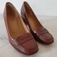 HIROFU ヒロフ 本革パンプス 22cmのサムネイル