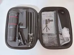 28倍 スマホ望遠レンズ 三脚・ケース付