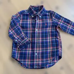 Ralph Lauren チェック柄 ボタンダウン　ラルフローレン　長袖シャツ