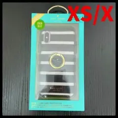 ケイトスペード　iPhoneケース XS/X ブラック リング 新品 未使用