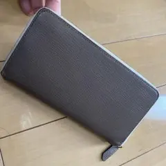 未使用品 レアカラー ラルコバレーノ 名刺入れ グリーン 本革