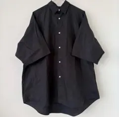 FREAK'S STORE オーバーサイズ 半袖シャツ ブラック Mのサムネイル