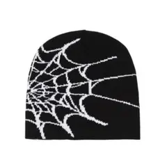 ビーニー y2kスケボーグランジ ブラック