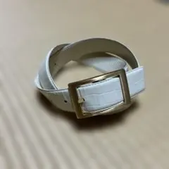 COMME CA DU MODE ホワイトベルトのサムネイル