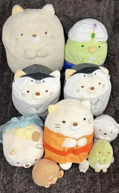 すみっこぐらし ぬいぐるみ まとめ売り お正月 ハロウィン お月見 すみ
