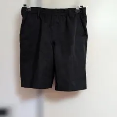 【値下】子供用 120cm 黒のハーフパンツ ゴムウエスト