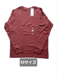 【UNIQLO】M ソフトタッチクルーネックTシャツ（長袖）のサムネイル