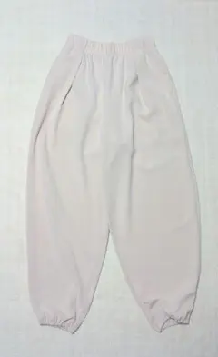 GU ドレープバルーンパンツ BEIGE S