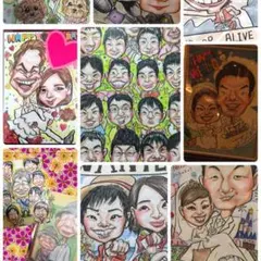 似顔絵依頼ページ(^^)プレゼントや記念日に❤️