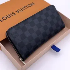 ルイヴィトン ヴェルティカル 長財布 ダミエ コバルト グラフィット