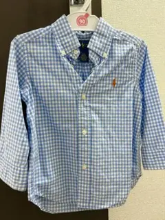 Ralph Lauren ギンガムチェックシャツ 2/2T