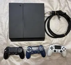 PlayStation 4 本体 + コントローラー3つ