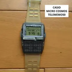 美品 CASIO MICRO COSMOS 腕時計 カシオ データバンク