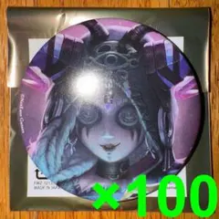 アイデンティティ 第五人格 缶バッジ イラストコレクション 探鉱者 100 