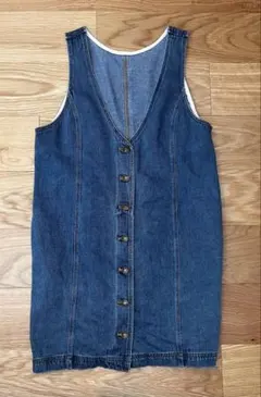 デニム サロペット