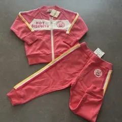 HOT BISCUITS ピンクセットアップ 90