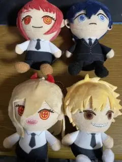 デンジ・マキマ・アキ・パワー ぬいぐるみセット