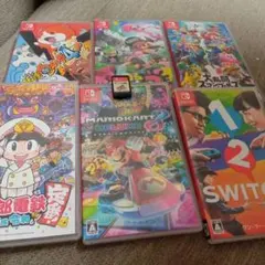 Nintendo Switch ソフト 6本セット まとめ売り - メルカリ