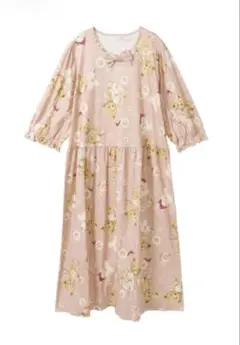 PINKHOUSE ピンクハウス 総柄プリントカットソーワンピース ひな菊ロンド