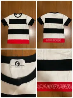 90s GOODENOUGH ボーダー Tシャツ 裏原宿