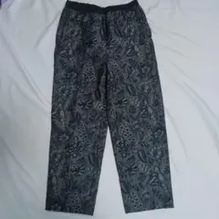 美品　ユーフォリカ　フラワージャガードパンツ