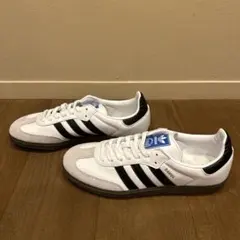 新品未使用】adidas SAMBA OG ホワイト27.5cm 箱•タグ付き - メルカリ