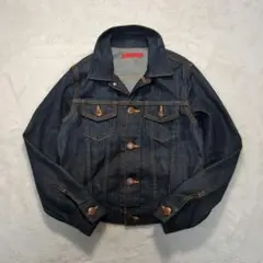 ✨大人気！短丈✨REDCARD デニムジャケット S(1)濃紺 ストレッチ日本製