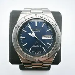 良品 稼動品 レア ビンテージ セイコーシルバーウェーブZ メンズ腕時計