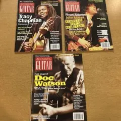 アコースティックギター誌（米国雑誌） 2003年4月号~6月号　3冊セット