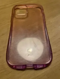 iFace クリアピンクソフトケース