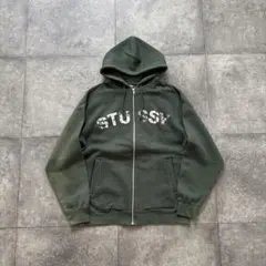 OLD STUSSY パーカー 中古・古着通販】OLD STUSSY (オールドステューシー) ジップパーカー
