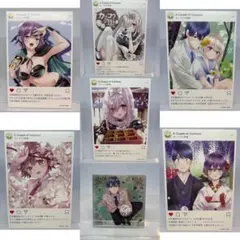 カッコウの許嫁 購入特典 イラストカード ポストカード まとめ売り