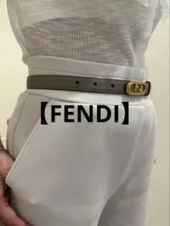 【定価7.1万】FENDI フェンディ オーロック レザーベルトのサムネイル