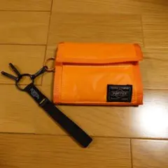 【新品未開封】 PORTER　二つ折り財布 キーホルダー付き