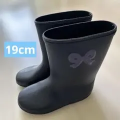 POMPKINS ❤️リボンワッペン付レインブーツ 19cmのサムネイル