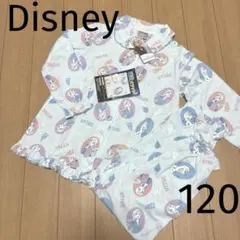 ディズニー＊アナ雪 光るパジャマ 長袖 蓄光 ルームウェア 女の子キッズ 120