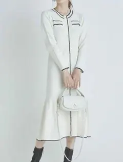 CELFORD ニットワンピース　マーメイド Sサイズ