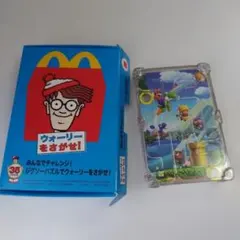マクドナルド ウォーリーをさがせ！ ジグソーパズル　ハッピーセット　マリオのサムネイル