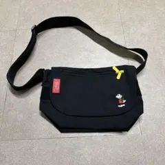 Manhattan portage Disney ショルダーバッグ　黒　ミッキーのサムネイル