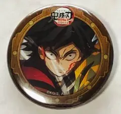 冨岡義勇 缶バッジ コラボカフェ 鬼滅の刃