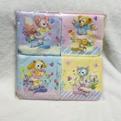 【新品未使用】ダッフィーアンドフレンズ タオルセット スプリング定価3,200円