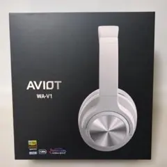 【未使用に近い】AVIOT　ワイヤレスヘッドホン　WA-V1