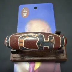 上肯秘蔵紅天珠‼️西蔵老礦紅玉髄如意宝珠天珠 - メルカリ