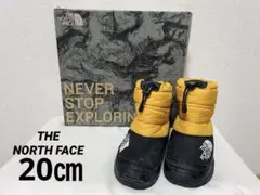 THE NORTH FACE キッズ ブーツ イエロー ブラック　20㎝