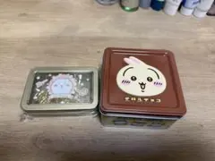 치이카와 チロルチョコ缶 우사기 空缶