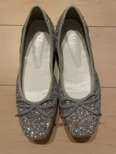 cocoちゃん様　Artemis by DIANA シルバー フラットシューズ