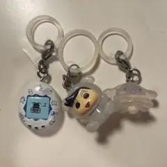 人気★ めじるしアクセサリー　まとめ売り　しんちゃん・たまごっち・シナモンロール