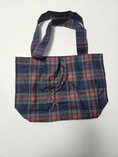 チェック柄 トートバッグ 手提げ サブバッグ