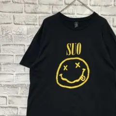 90sヴィンテージTシャツ！ブラック半袖古着　L 9