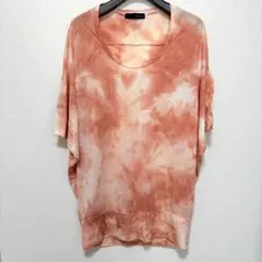 LIPSTAR 半袖 Tシャツ タイダイ柄 ドルマンスリーブカットソーサイズ2のサムネイル